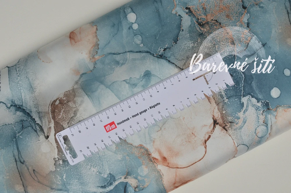 Hedvábí Dubaj, Inkoust modrobéžový (E)