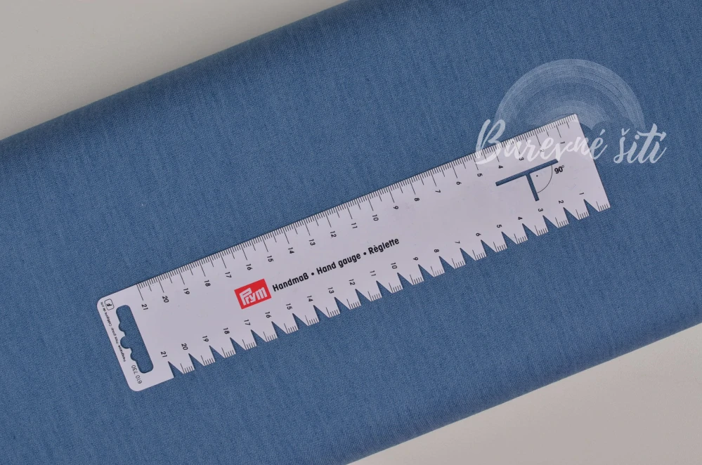 Chambray pružný Modrá (E) 0,3m/ks