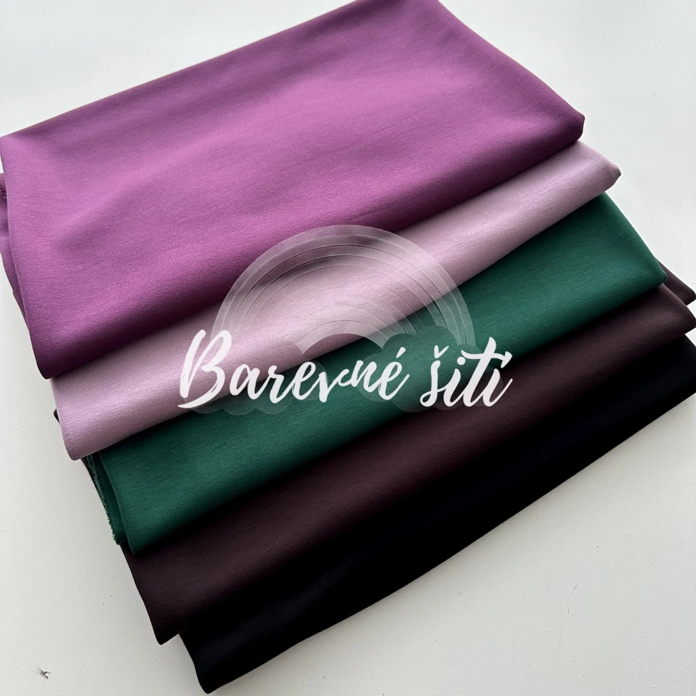 Teplákovina MÁSLOVÁ Švestka 300g (E) 1,15m/ks