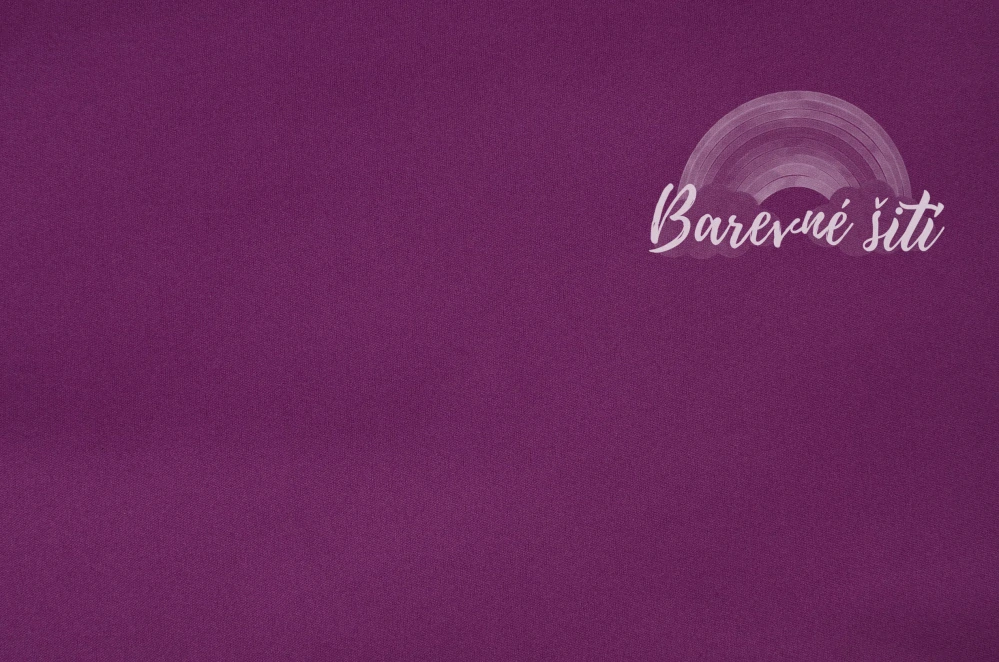 Zimní softshell EXTRA PRUŽNÝ, purpurová (E) 