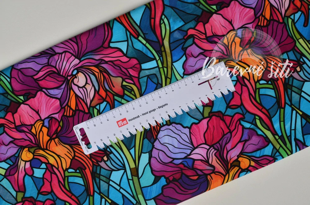 Teplákovina, Mozaikové kosatce (E) 1,25m/ks