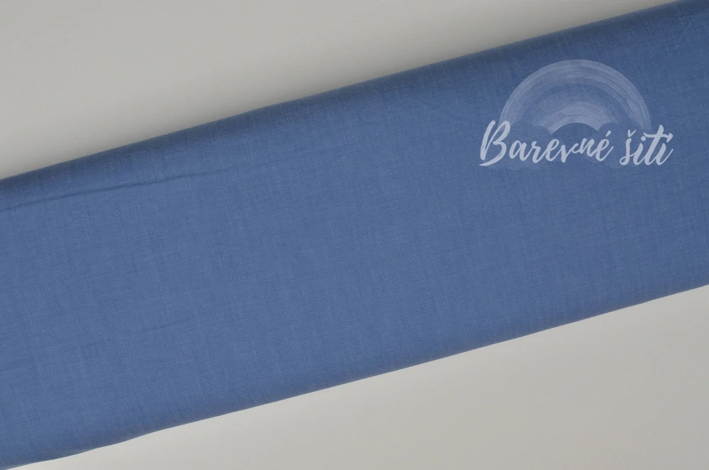 Košilovina Světle modrá, jeans look (E)