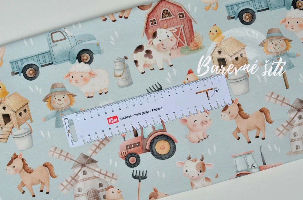 Teplákovina, Zemědělská doplňková světle modrá (E)