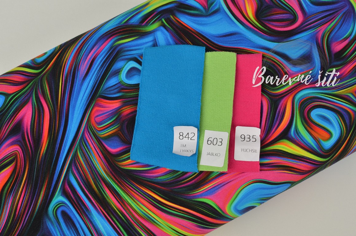 Teplákovina Barevná spletitost (E) 1m/ks