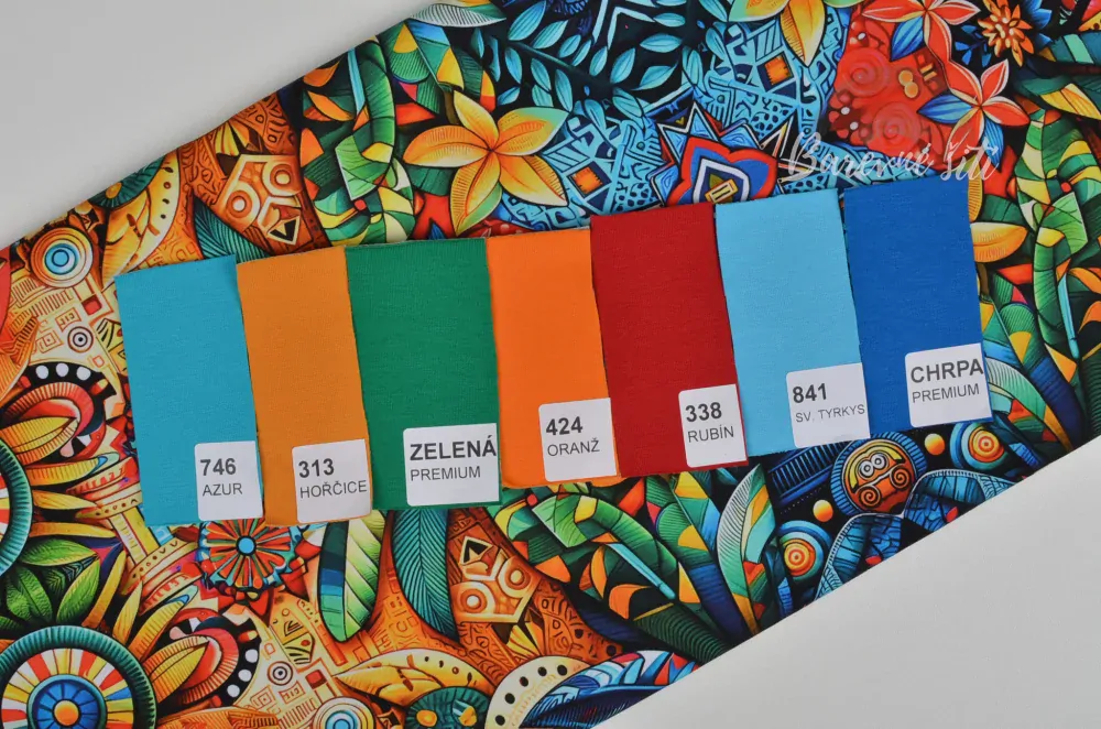 Teplákovina Barevné Mexiko (E)