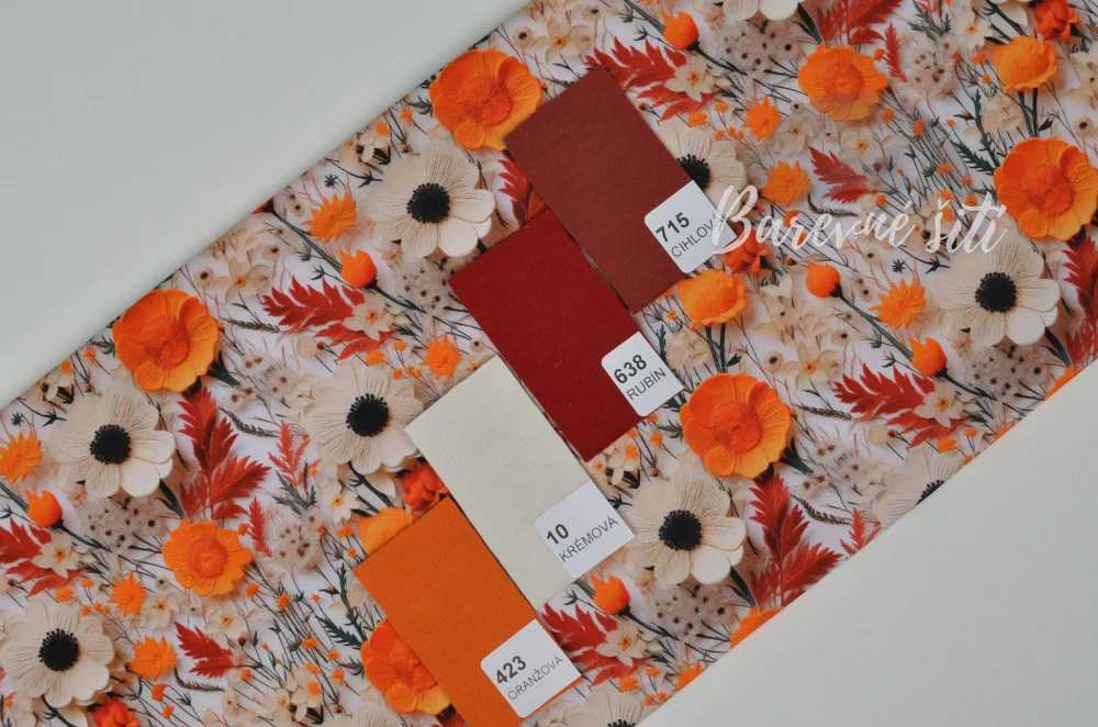 Úplet, Květy pozdního léta (E) 1,30m/ks