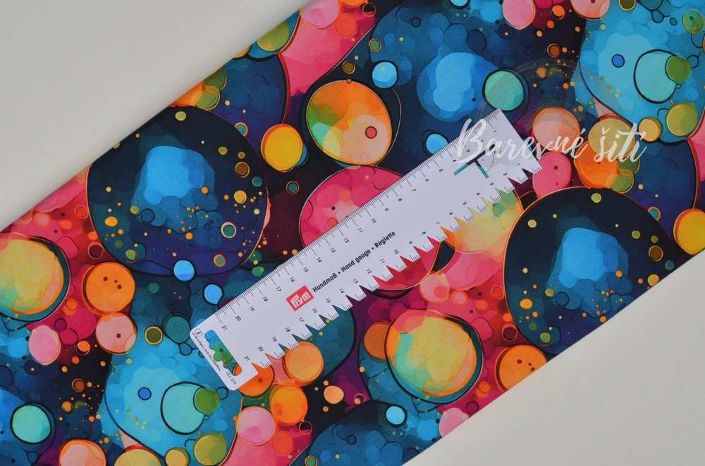 Úplet, Barevné kaňky (E) 1,05m/ks