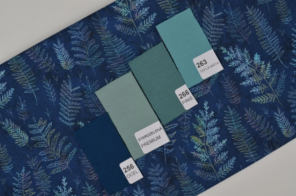 Teplákovina, Lesní kapradí (E) 0,98m/ks