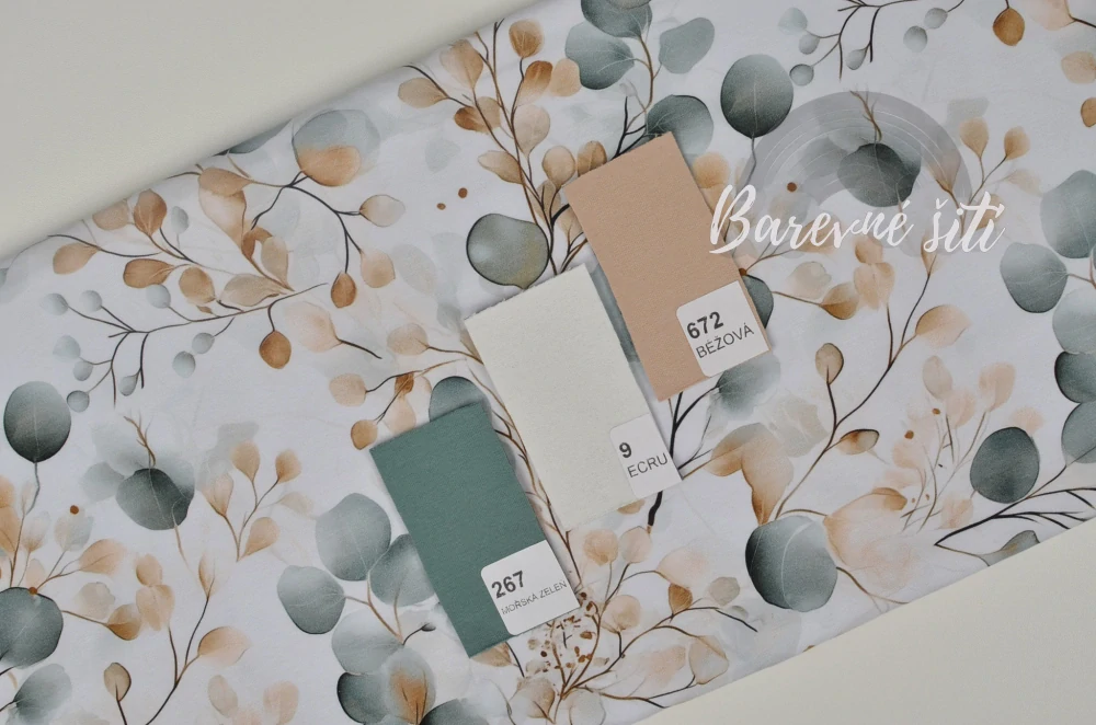 Úplet, Eukalyptové lístky, světlá (E)