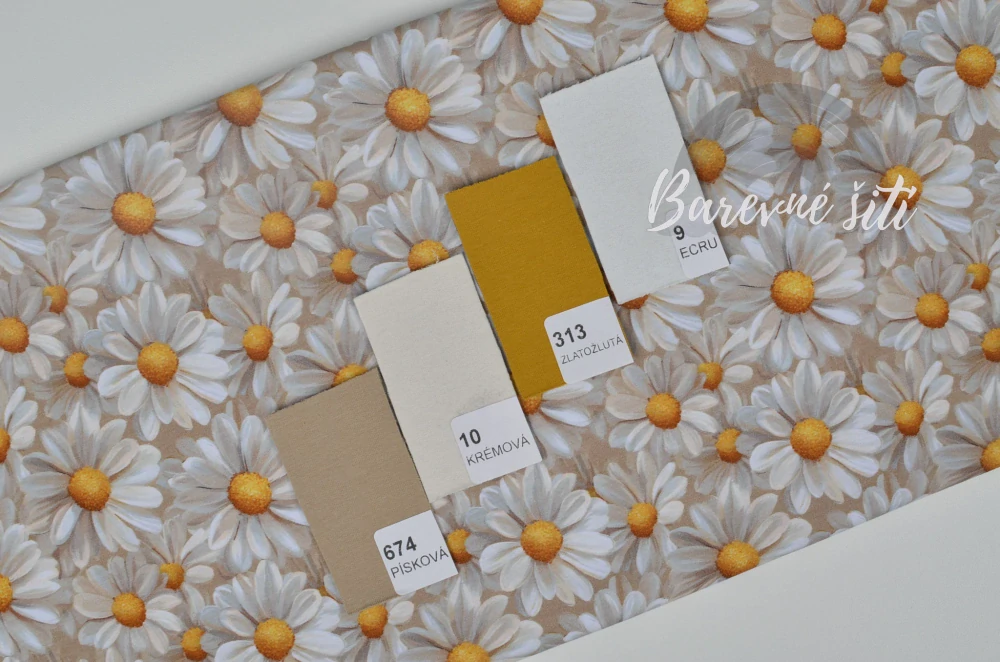 Úplet, Krémové kopretiny (E)