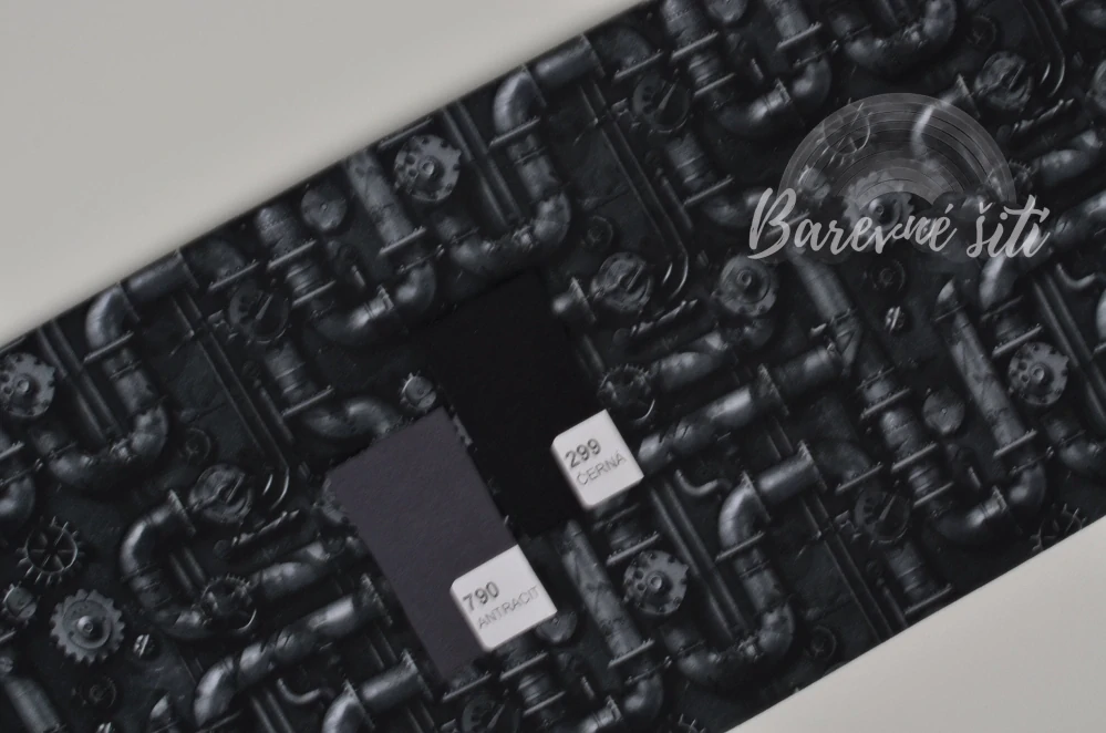 Úplet, Industriální trubky, šedá (E)