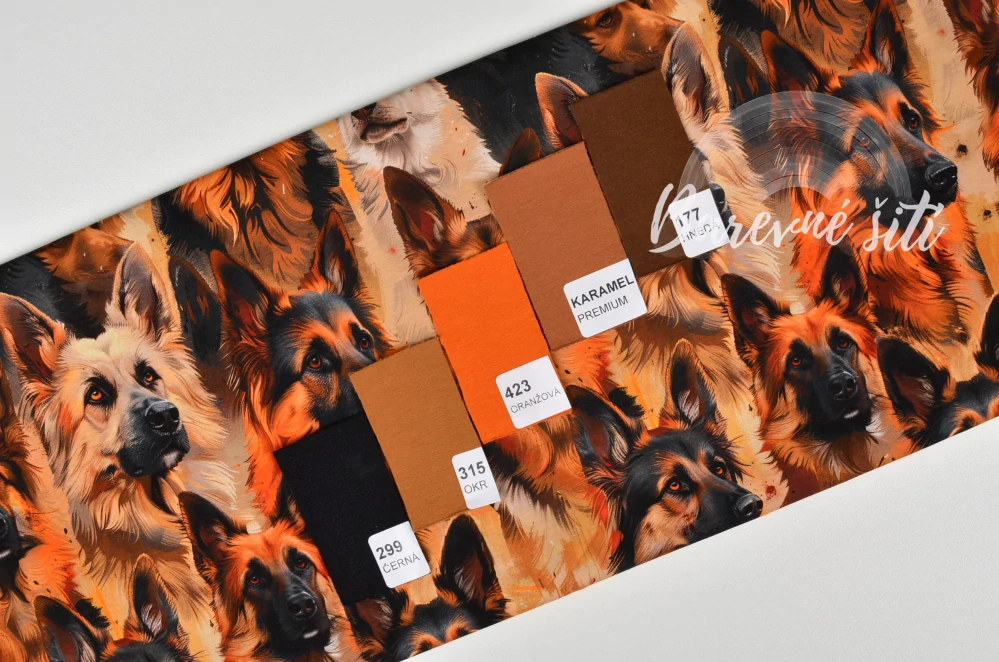 Teplákovina, Němečtí ovčáci (E)