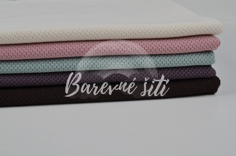 Teplákovina 3D Máta (E) 0,50m/Ks