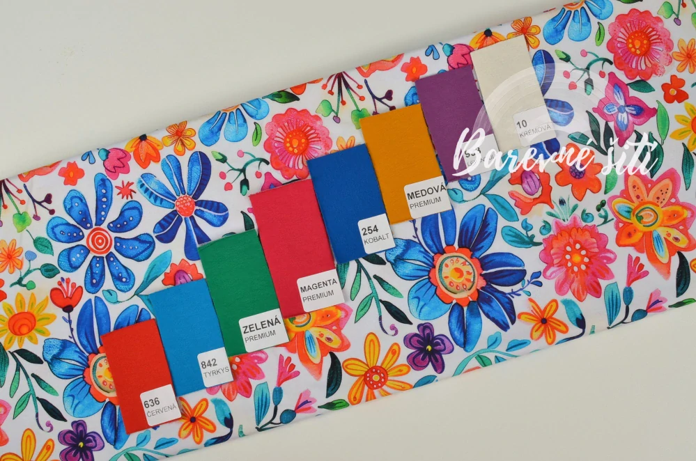 Úplet, Barevná folklórní zahrada (E)