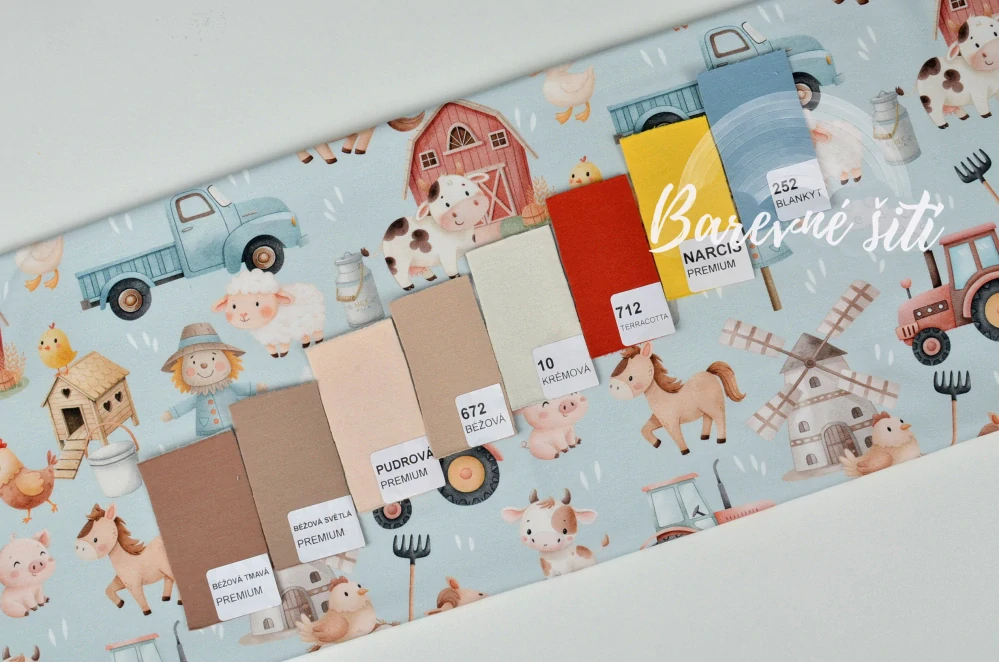 Teplákovina, Zemědělská doplňková světle modrá (E)