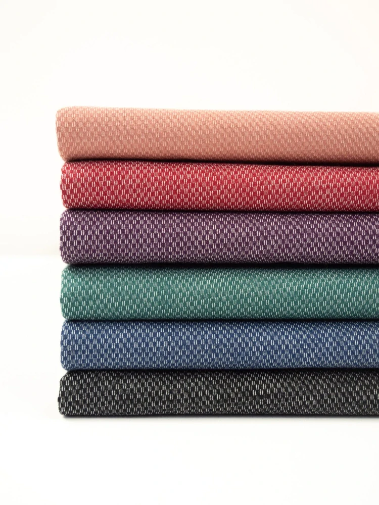 Teplákovina zateplená Karmínová (E) 1m/ks