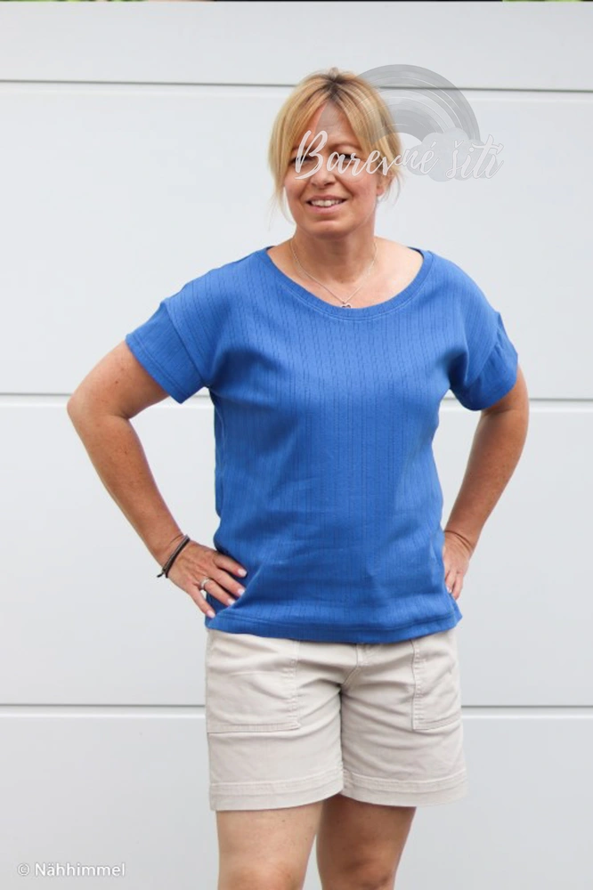 Ajour, úplet s dírkami ZELENKAVÁ (E) 0,44m/ks