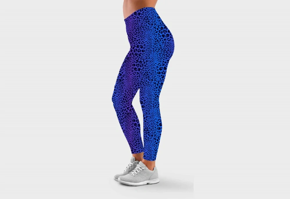 Sporty Modročerný leopard (E)