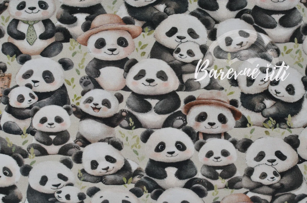 Úplet Panda Love (E) 0,85m/ks