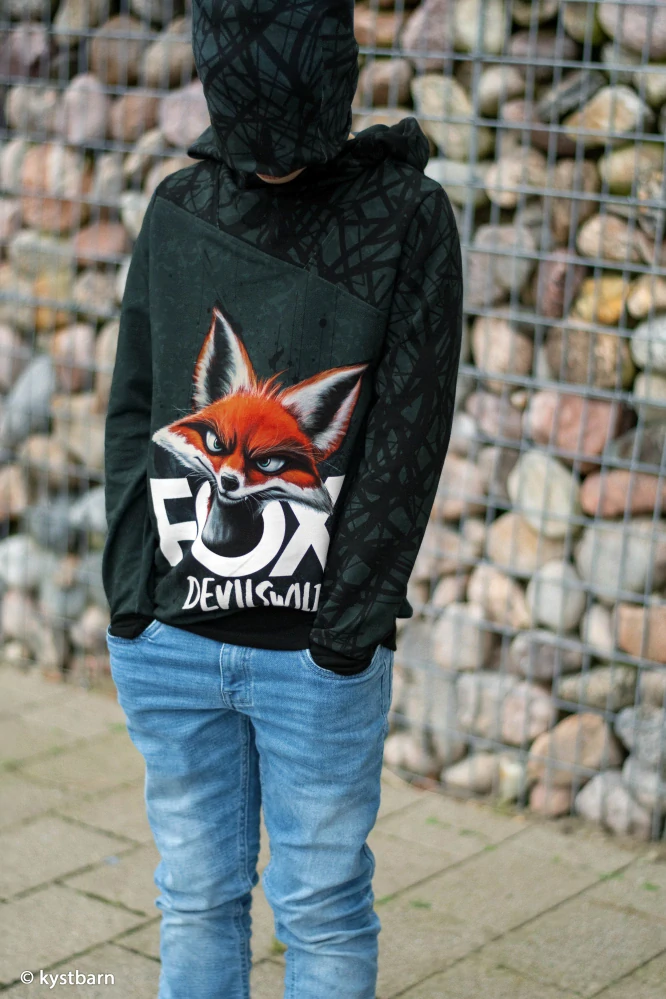 Teplákovina Čáry na khaki (E) 1m/ks