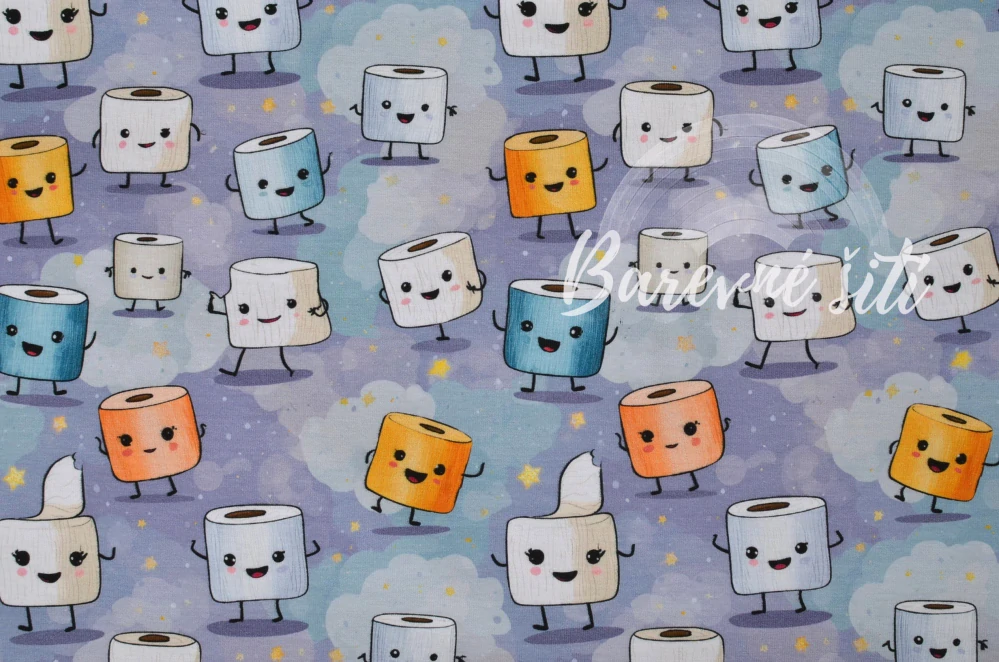 Úplet, Veselé toaleťáky (E) 35m/ks