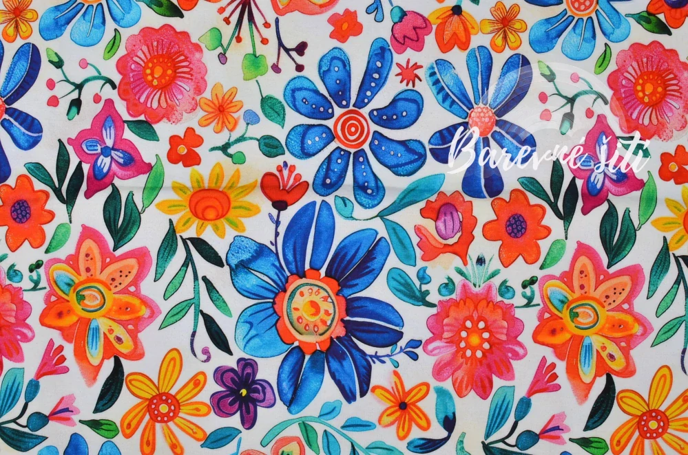 Úplet, Barevná folklórní zahrada (E)