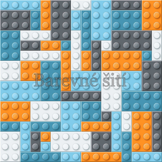 Úplet Lego čtyř barev (E)