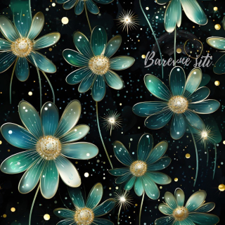 Úplet, Zelené květy se stonky (E)