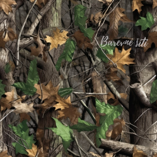 Teplákovina Přírodní maskáč (E)