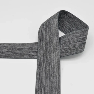 Prádlová guma Antracit melír 4cm (E)