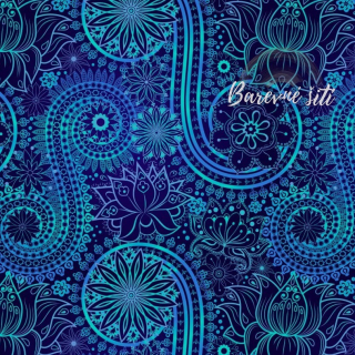 Úplet Modré mandaly (E)