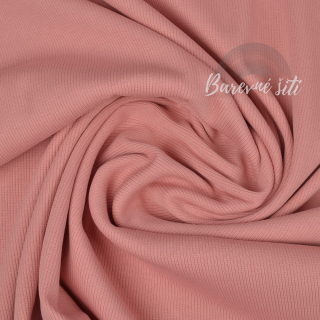 Náplet žebrovaný, Starorůžová Premium (E) 0,38m/ks