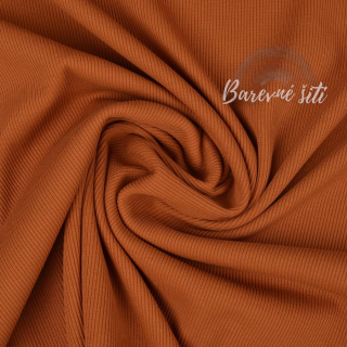 Náplet žebrovaný, Karamel Premium (E)