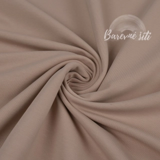 Náplet žebrovaný, Béžová SVĚTLÁ Premium (E) 0,25m/ks