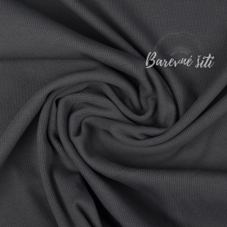 Náplet žebrovaný, Antracit Premium (E)