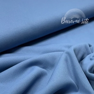 Náplet žebrovaný, Staromodrá Premium (E)