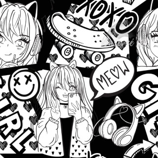 Úplet XOXO Girl (E) 1m/ks