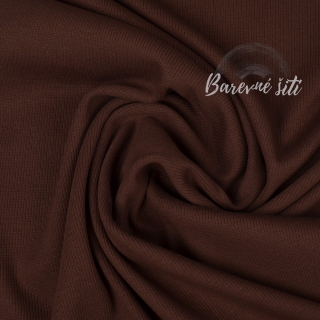 Náplet žebrovaný, Hnědá Premium (E)