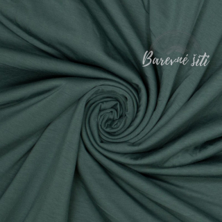 Bambusový úplet Mořská zeleň BIO (E)