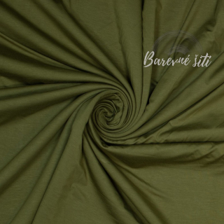 Bambusový úplet Oliva BIO (E)