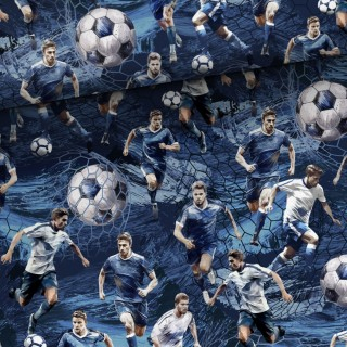 Úplet Modrý fotbal (E)