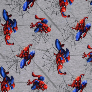 Teplákovina Spiderman na šedé (E)