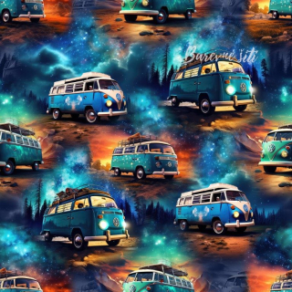 Úplet, Modrý VW bus (E)