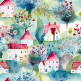 Úplet, Domečky s červenými střechami (E)