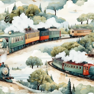 Teplákovina, Vláčkodráha (E)