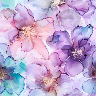 Venezia, Průsvitné květy fialkovozelenkavé (E)