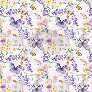 Úplet, Fialkovožluté kvítky a motýlci (E)