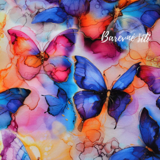 Úplet, Rozpití barevní motýlci (E) 