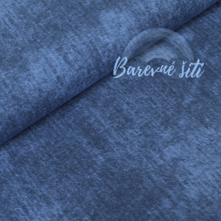 Teplákovina JEANS MODRÁ NEW (E)