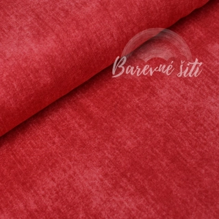 Teplákovina JEANS ČERVENÁ NEW (E)